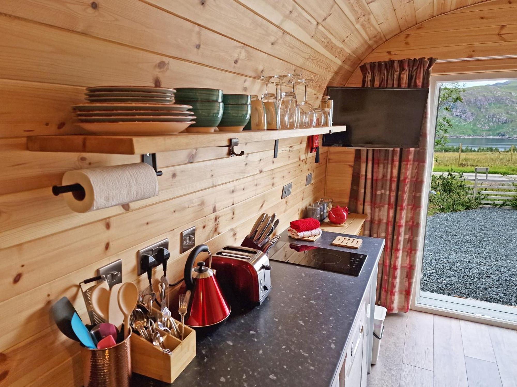 Rowan Gorgeous Glamping Hideaway Apartamento Durnamuck Exterior foto